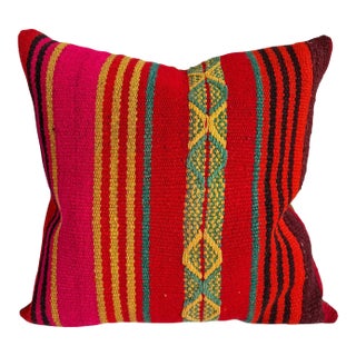 Cusco Peruvian Frazada Pillow For Sale