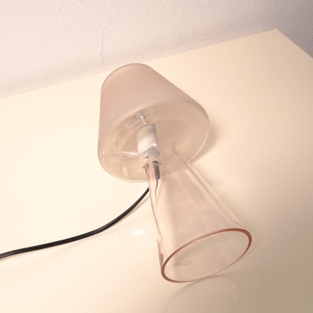 Eco Murano Glass Table Lamp by De Majo, 1970s For Sale - Image 14 of 16