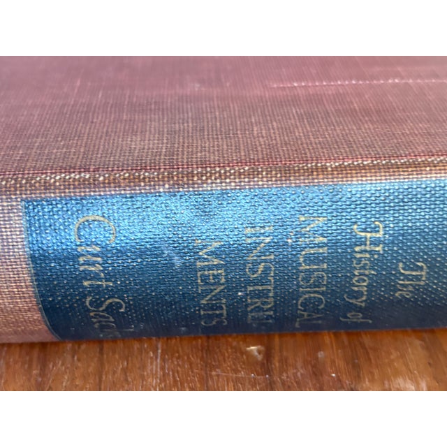 Textile Curt Sachs the History of Musical Instruments — Signed First Edition, 1940 w.w. Norton For Sale - Image 7 of 10