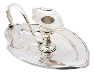 Ship-Shaped Silver Paddle