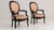 Pair of 19th Century French Louis Philippe Upholstered Armchairs Blush For Sale In Greensboro - Image 6 of 16