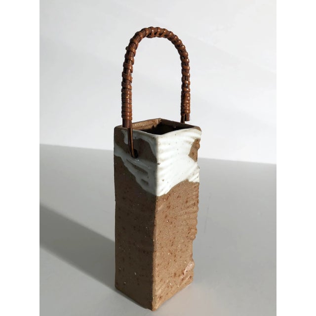 Organic Ceramic Wall Pocket Vases For Sale - Image 6 of 12