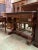 Vintage Console Table in Mahogany For Sale - Image 4 of 6