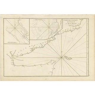 Antique Engraved Map of Part of the Red Sea, 1775 For Sale