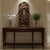 Invite a sense of joyous energy and ancient wisdom into your home with this magnificent Tall 38"" Hand Carved Teak Wood...