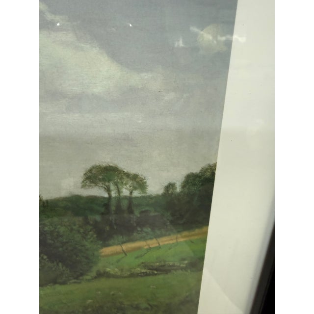 Wood Claude Monet "View at Rouelles, Le Havre" Reproduction Print For Sale - Image 7 of 12