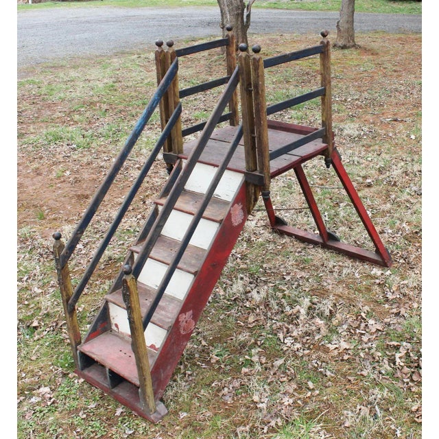 American Early 20th Century Circus or Carnival Trick Dog Steps For Sale - Image 3 of 13