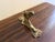1940s English Cast Brass Equestrian Horse Door Knocker For Sale - Image 4 of 13