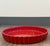 Mid 20th Century Vintage Red Ceramic Tart Dish – 11” Fluted Stoneware Bakeware For Sale - Image 5 of 6