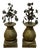 19th Century Finials With Iron Decoration - a Pair For Sale