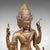 Antique Dattatreya Figure, Balinese, Bronze, Religious Icon, Hinduism, Victorian For Sale - Image 6 of 12
