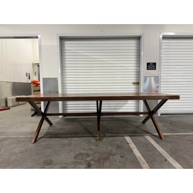 Rustic European Late 19th Century Large Spanish Colonial Dining Table For Sale - Image 3 of 7