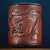 Dimensions: Height 17cm (6.69") x Diameter 14cm (5.51") Total Weight: 401 grams (approx. 0.88 lbs) Material: Carved Bamboo...