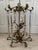 Offering for sale this stunning vintage European luminaire with the following fine features: - Made of gilded brass and...