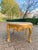 Wood 1960s French Louis XVI Gold Beech Marble Coffee Table For Sale - Image 7 of 12