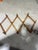 Vintage Accordion Style Peg Wall Hanger For Sale - Image 4 of 6