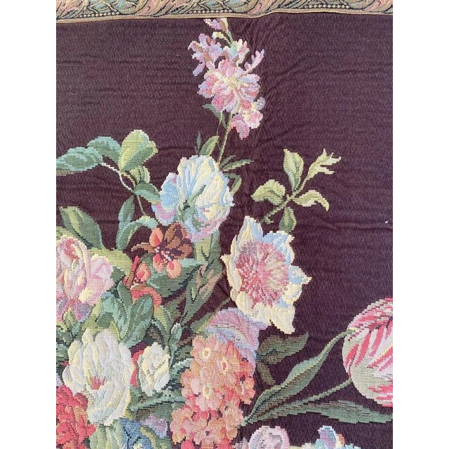 Vintage French Jacquard Tapestry For Sale - Image 3 of 18