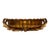 Mid-Century Modern Freeman McFarlin Gilt Console Bowl Planter by R. Wright For Sale