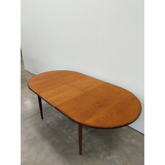 Vintage Mid Century Modern Teak Extendable Dining Table by G Plan For Sale - Image 11 of 13