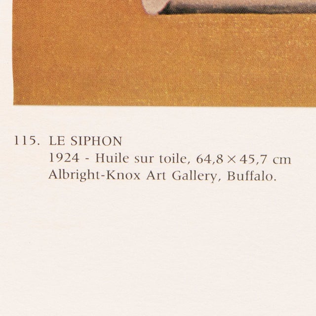 1990 After Fernand Leger "The Siphon", Full-Color Parisian Print For Sale In Dallas - Image 6 of 9