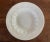 Set of 4 Royal Crownford white ironstone soup or pasta bowls, made in England with a wheat pattern. The round bowls have a...