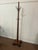 Beautiful antique mission Oak coat rack Features for large hooks at the top and four hooks in the center 19th century...