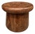Andrianna Shamaris Teak Wood Side Table or Stool For Sale