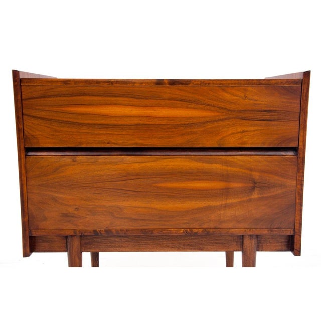 Mid-Century Modern Chest of Drawers from Bytom Furniture Factory, Poland, 1960s For Sale - Image 3 of 9