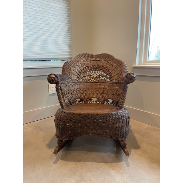 Heywood Brothers & Wakefield Rocking Chair Chairish