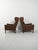 Danish Armchairs in Dark Brown Leather, 1950s, Set of 2 For Sale - Image 13 of 13