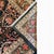 1970s Vintage Turkish Rug 9x12 – Intricate Floral Design in Navy, Green, Ivory & Red For Sale - Image 5 of 6