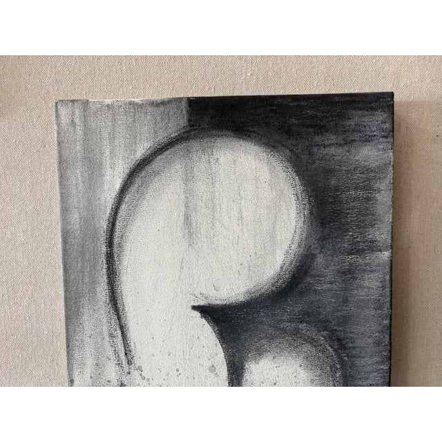 Textile Black and White Abstract by Alejandro Borges For Sale - Image 7 of 12