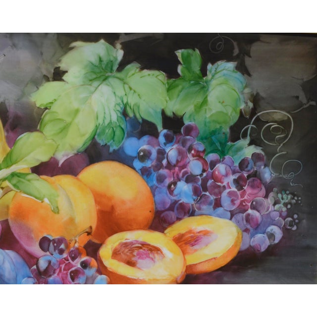 Realism Abundant Harvest - Summer Fruit Still Life by Alzora Zaremba For Sale - Image 3 of 6