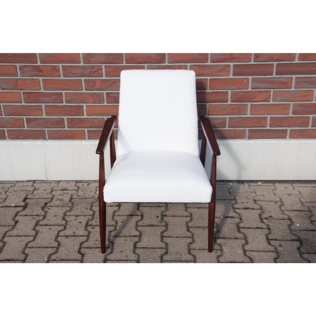 Mid-Century Modern Model 300-190 Armchair by H. Lis, Poland, 1960s For Sale - Image 3 of 8