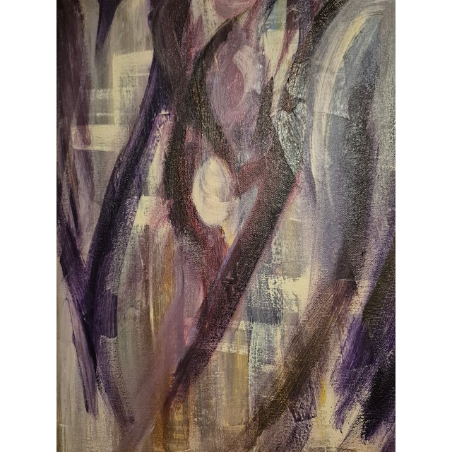 2004 " Ghosts Among Us" Original Signed Modern Painting For Sale - Image 9 of 16