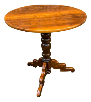 Antique French Walnut Coffee Table, 1800s