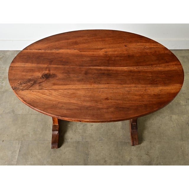 French 19th Century Walnut Wine Taster's Table For Sale - Image 12 of 15