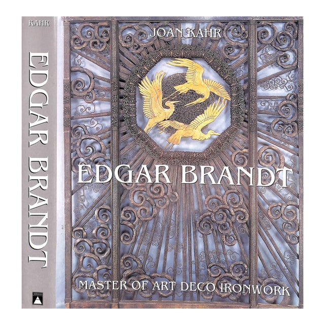 "Edgar Brandt: Master of Art Deco Ironwork" 1999 Kahr, Joan For Sale