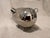 Mid-Century Modern Chrome Metal Piggy Coin Bank For Sale - Image 4 of 8