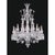 Collection Regina Chandelier in Metal and Crystal by Jago For Sale - Image 6 of 9