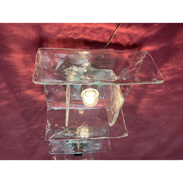 Vintage Glass Wall Lamps from Kalmar, 1960s, Set of 2 For Sale - Image 13 of 18