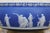 Vintage Wedgwood Blue Jasperware Candlesticks Creamer Sugar Teapot Bowl Compote - Set of 6 For Sale - Image 10 of 16