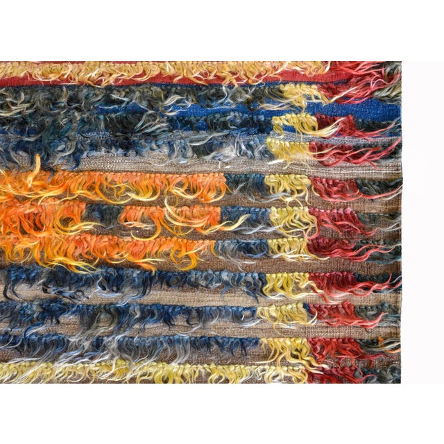Vintage Turkish Tulu Rug For Sale In Chicago - Image 6 of 10