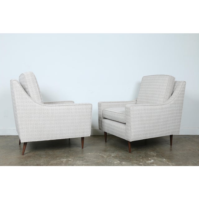 MidCentury Modern Gray Chairs A Pair Chairish