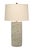 Lava Table Lamp, Volcanic Cream For Sale