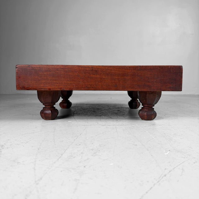 Brown Vintage Japanese Shogi Board, 1950s For Sale - Image 8 of 8