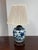 Design Plus Gallery presents a Vintage Blue & White Chinoiserie Porcelain Ginger Jar Table Lamp. This vintage table lamp...