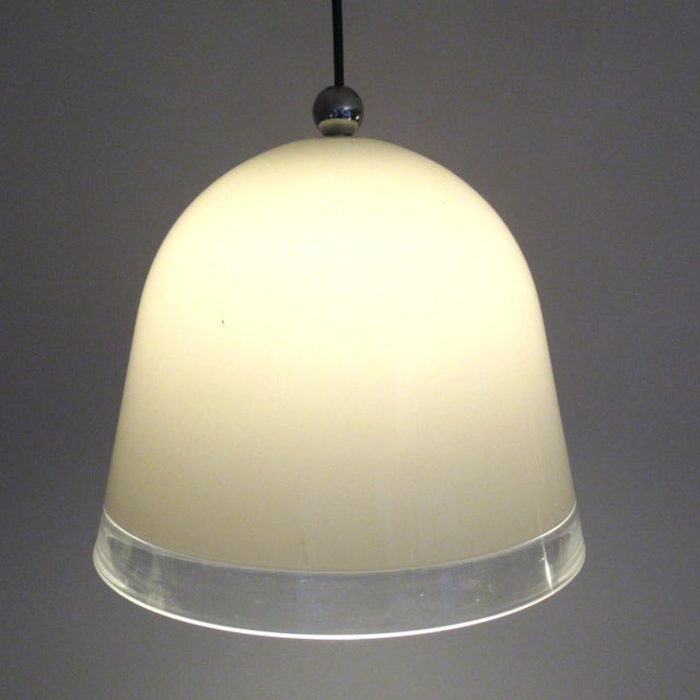 White Kuala Suspension by Franco Bresciani for iGuzzini, 1970s For Sale - Image 8 of 13