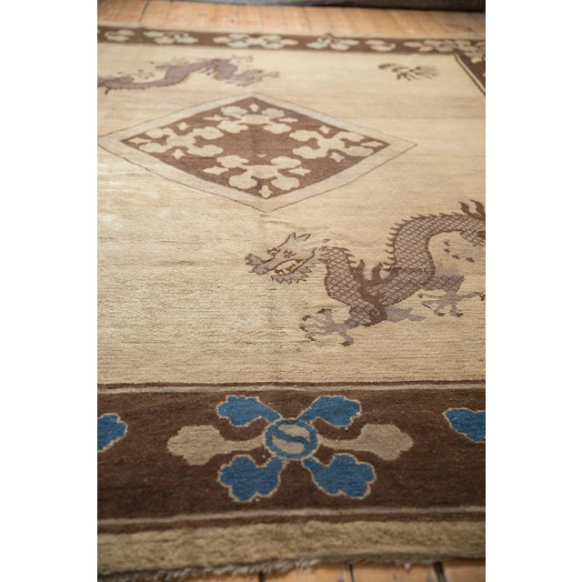 Antique Peking Carpet - 9'10" X 11'6" For Sale - Image 9 of 17