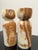 Mid-Century Modern Pair of Stone Candle Holders for Pillar Candles For Sale - Image 3 of 12